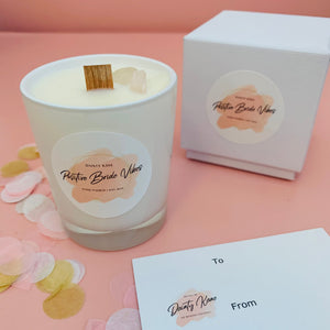 Positive Bride Vibes Travel Candle