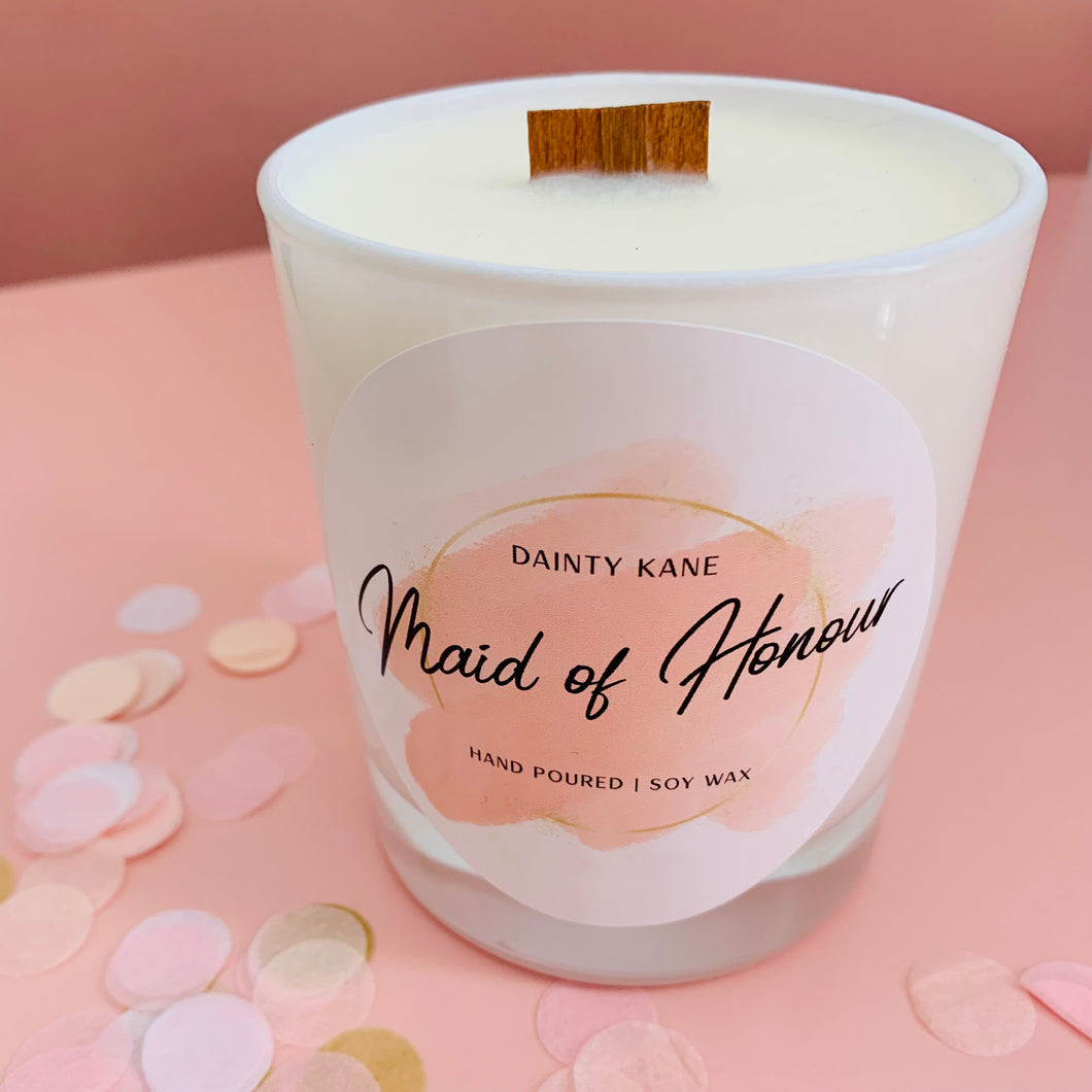 Maid of Honour Candle