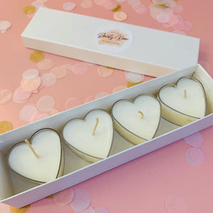 Heart Tealights & Gift box